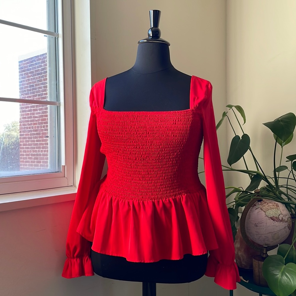 Red Blouse